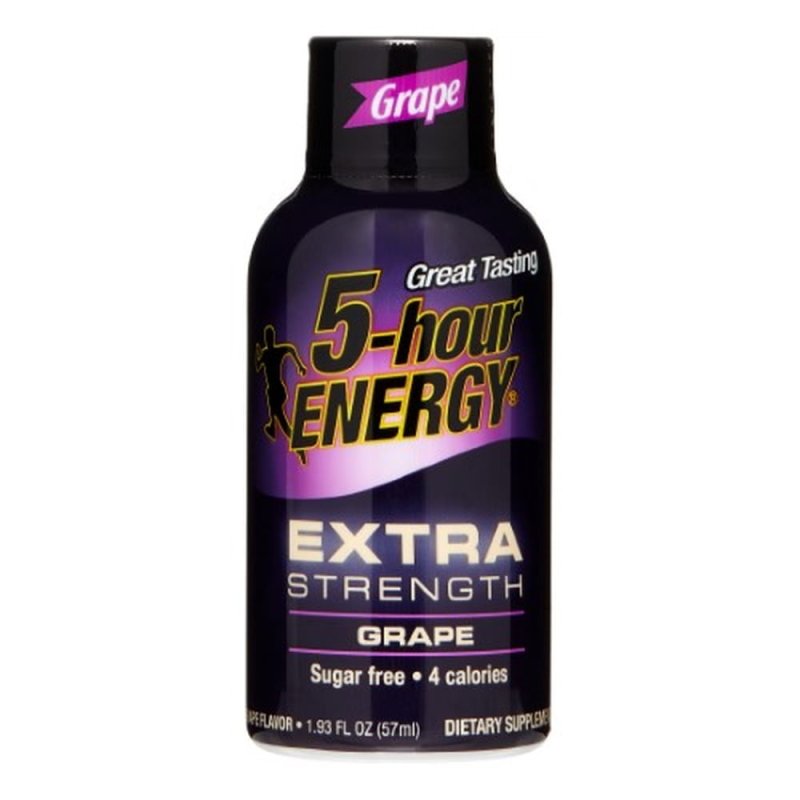 5-HOUR ENERGY EXTRA STRENGTH ENERGY SHOTS GRAPE PACK OF 10