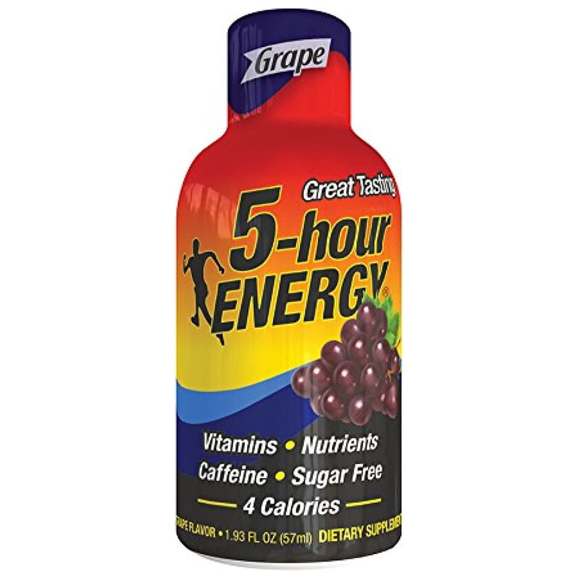 5-HOUR ENERGY ORIGINAL ENERGY DRINK 2 OZ GRAPE PACK OF 10 FOR FASTER PICKUP