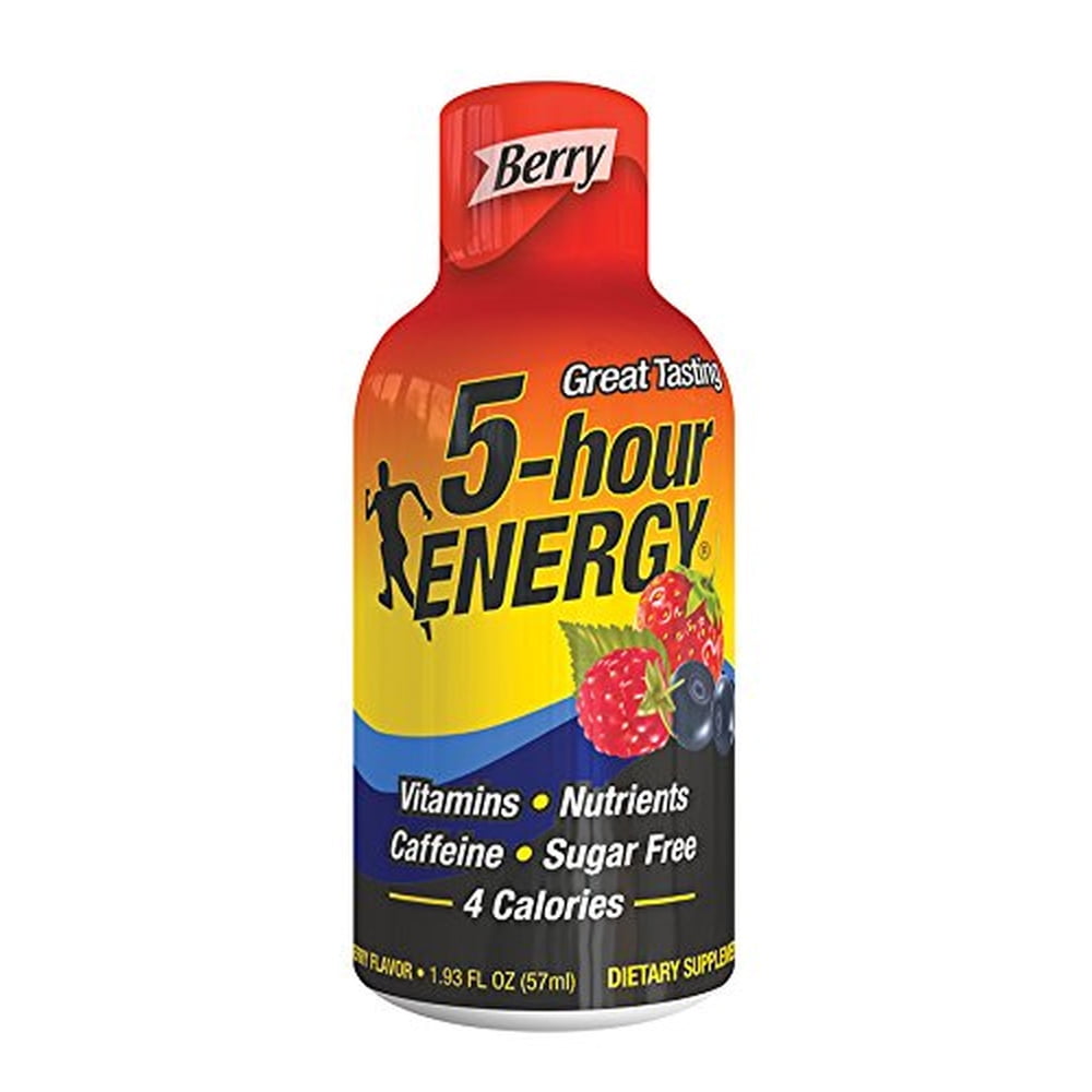 5 HOUR ENERGY SHOT BERRY 1.93 OZ BOTTLE PACK OF 3