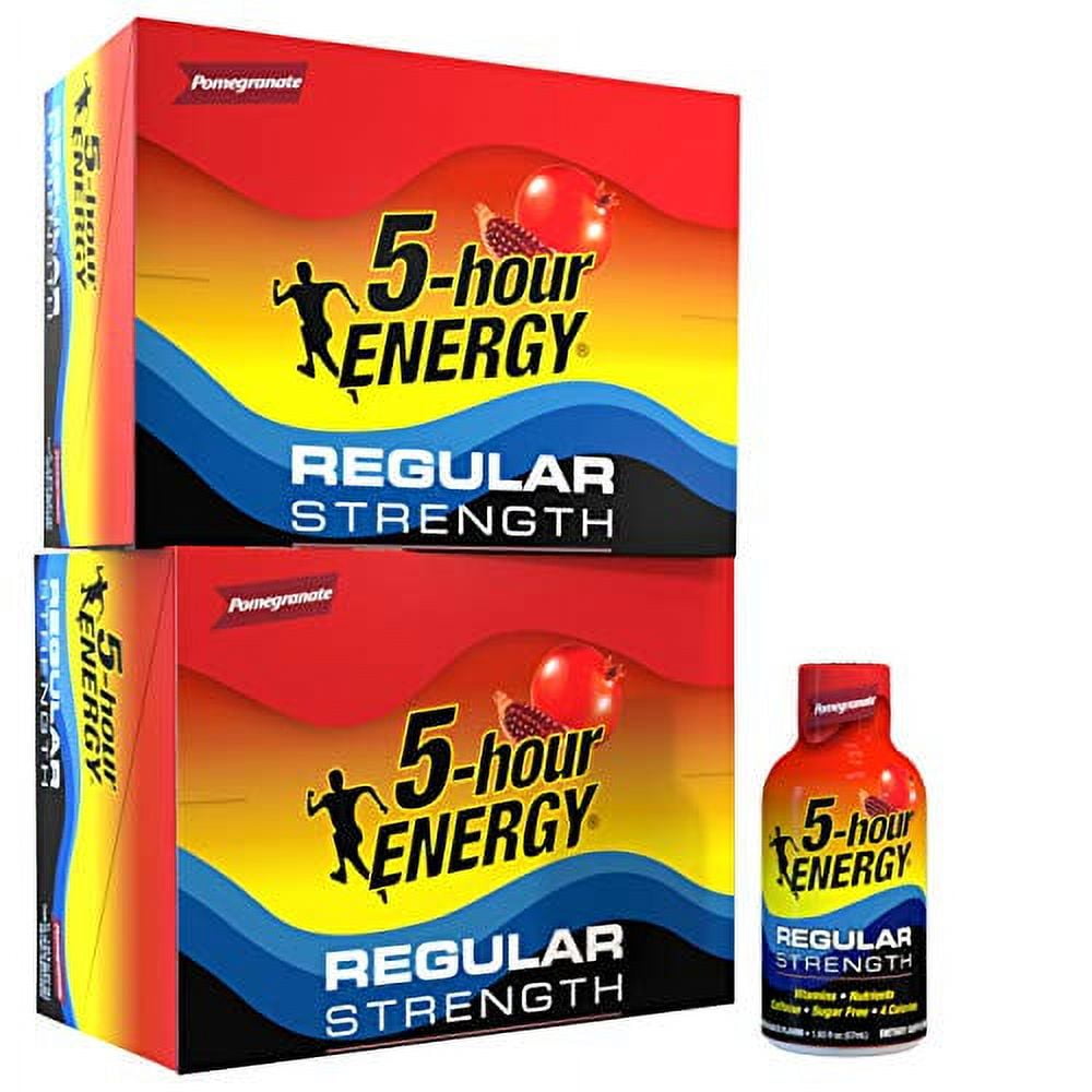 5-HOUR ENERGY SHOT REGULAR STRENGTH POMEGRANATE 1.93 OUNCE 24 COUNT