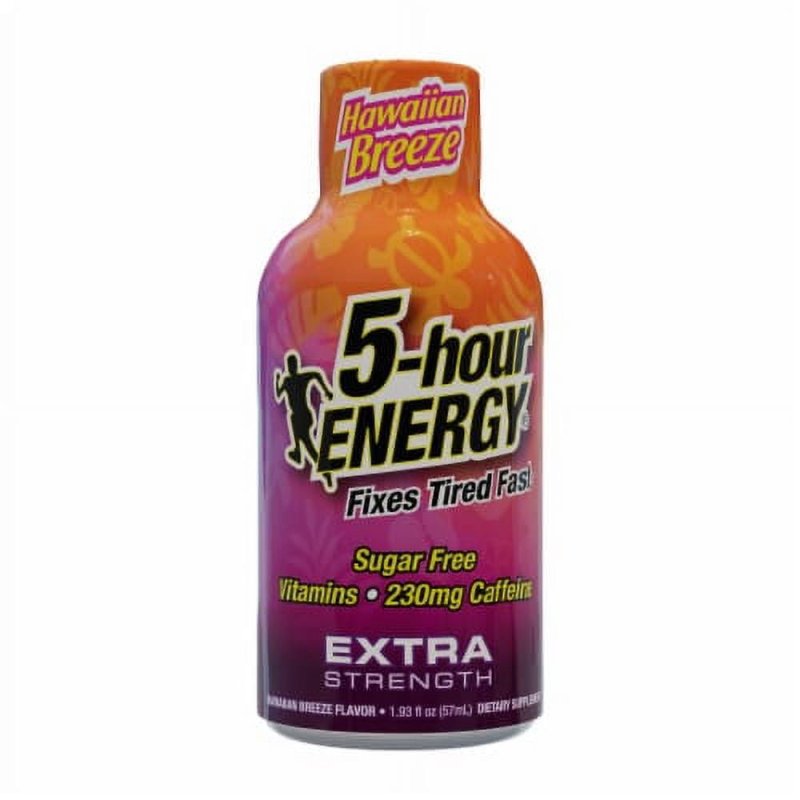 5-HOUR ENERGY EXTRA STRENGTH HAWAIIAN BREEZE SUPPLEMENT DRINK 1.93 FL OZ