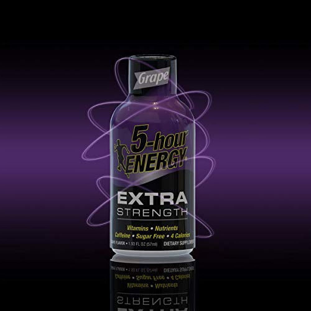 5-HOUR ENERGY SHOT EXTRA STRENGTH GRAPE 1.93 OUNCE 24 COUNT