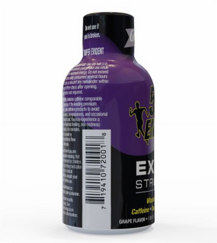 5 HOUR  ENERGY SHOT BOTTLE - GRAPE EXTRA STRENGTH "2X