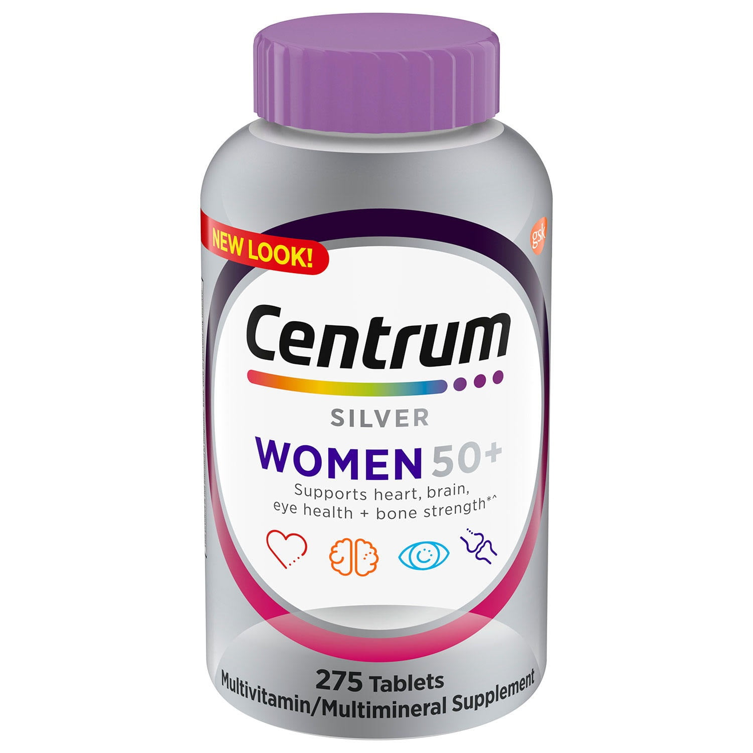 CENTRUM SILVER WOMEN OVER 50 MULTIVITAMIN MULTIMINERAL SUPPLEMENT 275 CT