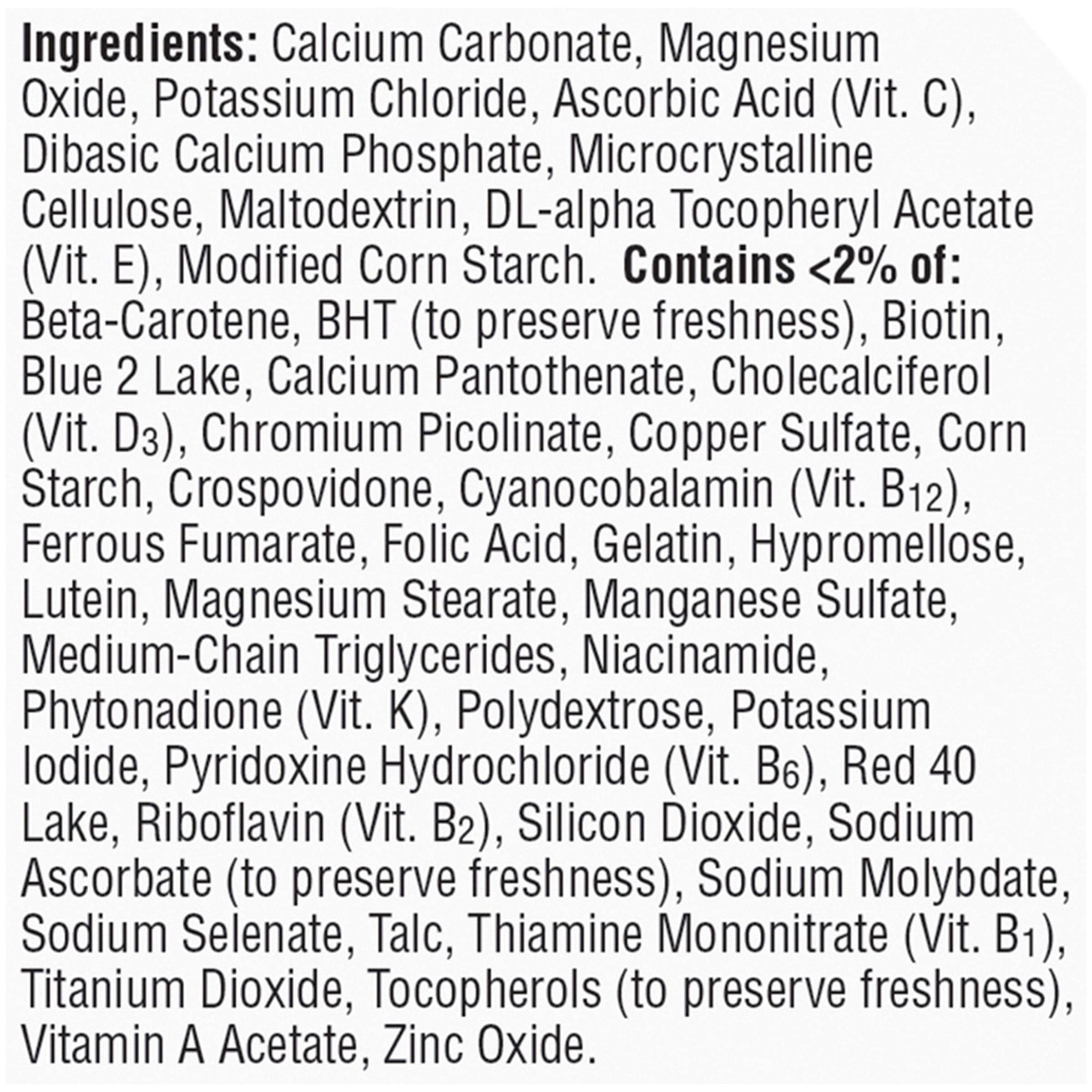 CENTRUM SILVER WOMEN OVER 50 MULTIVITAMIN 100CT