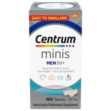 CENTRUM MEN 50 PLUS MINI MULTIVITAMIN SUPPLEMENT TABLETS 160 COUNT