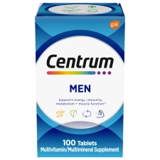 CENTRUM MEN'S MULTIVITAMIN MULTIMINERAL SUPPLEMENT 100 COUNT