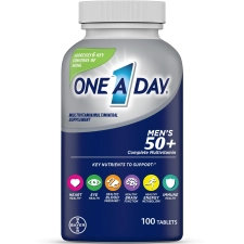ONE A DAY MEN'S 50 PLUS MULTIVITAMIN TABLETS MULTIVITAMINS FOR MEN 100 COUNT
