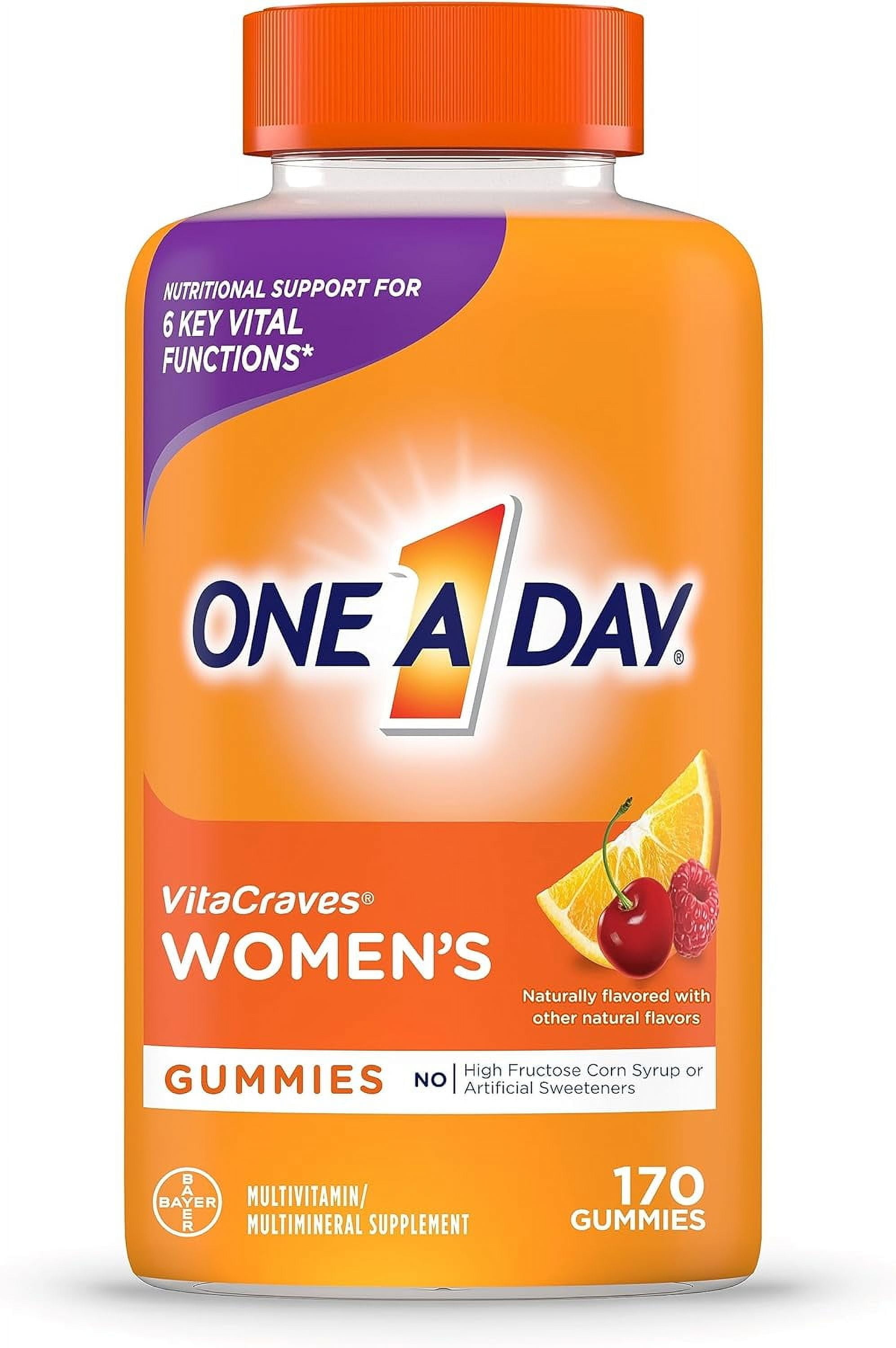 ONE A DAY WOMEN'S GUMMY MULTIVITAMIN 170 CT FOR WOMEN