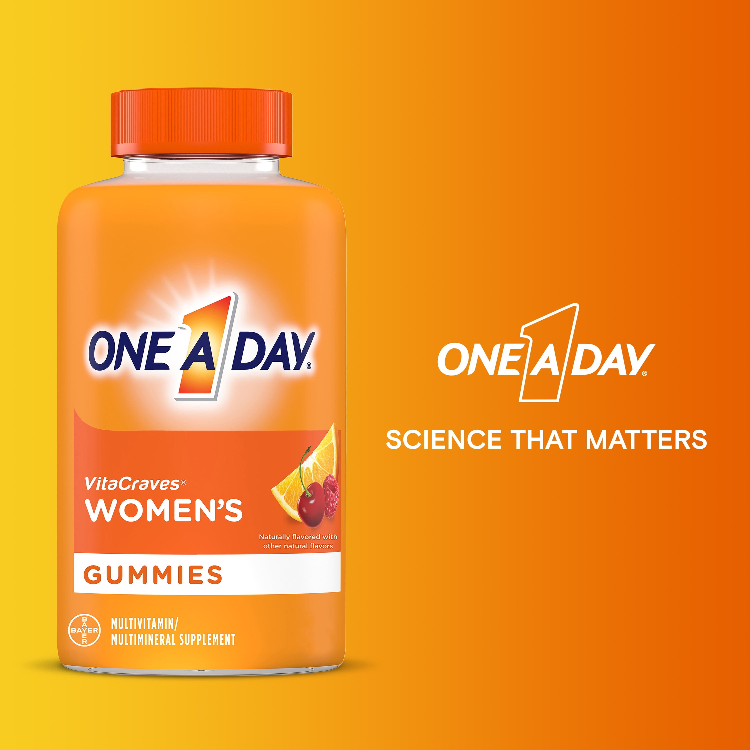 ONE A DAY WOMEN'S GUMMY MULTIVITAMIN 170 CT FOR WOMEN