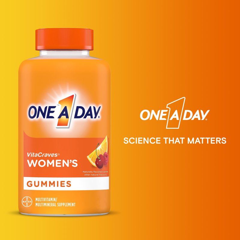 ONE A DAY WOMEN'S GUMMY MULTIVITAMIN 170 CT FOR WOMEN