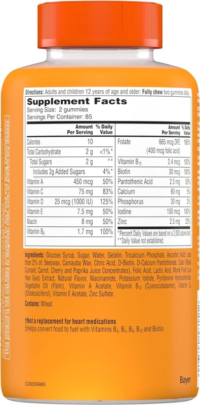 ONE A DAY WOMEN'S GUMMY MULTIVITAMIN 170 CT FOR WOMEN
