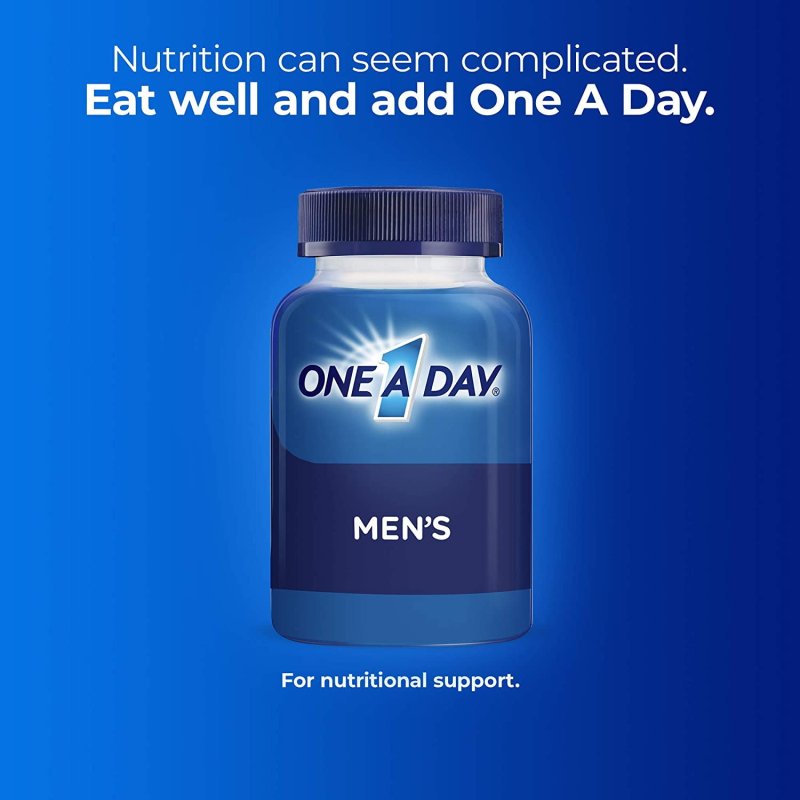ONE A DAY MENS PRO EDGE COMPLETE MULTIVITAMIN 50 TABLETS PACK OF 2
