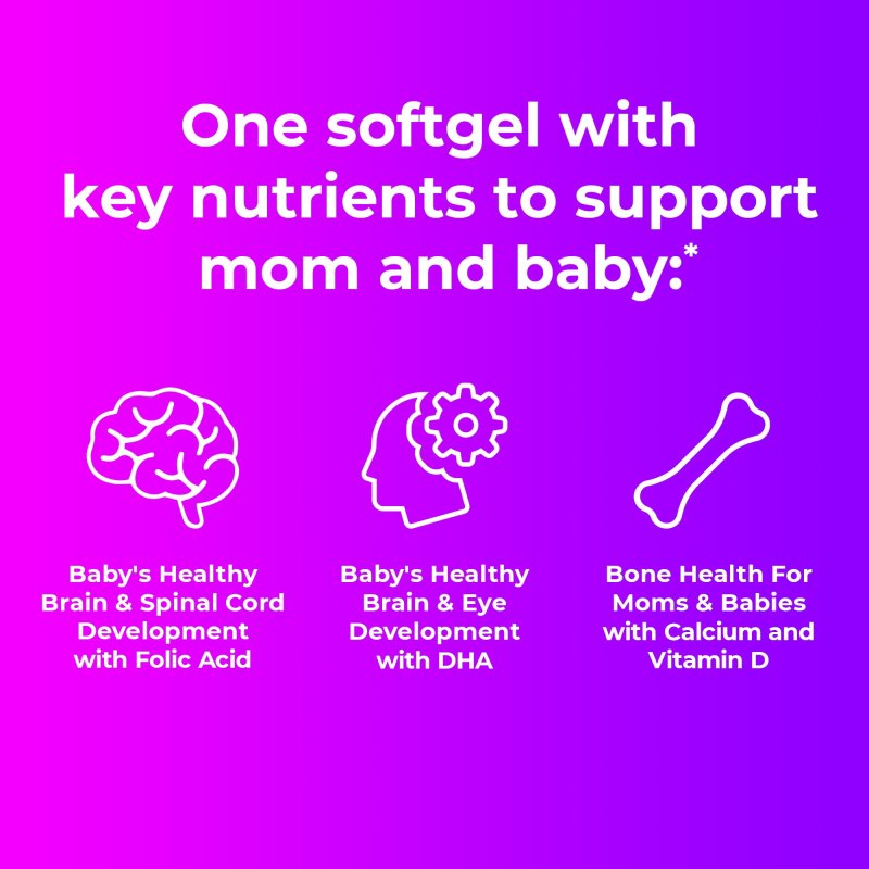 ONE A DAY WOMEN'S PRENATAL MULTIVITAMIN WITH FOLIC ACID DHA IRON 30 CT