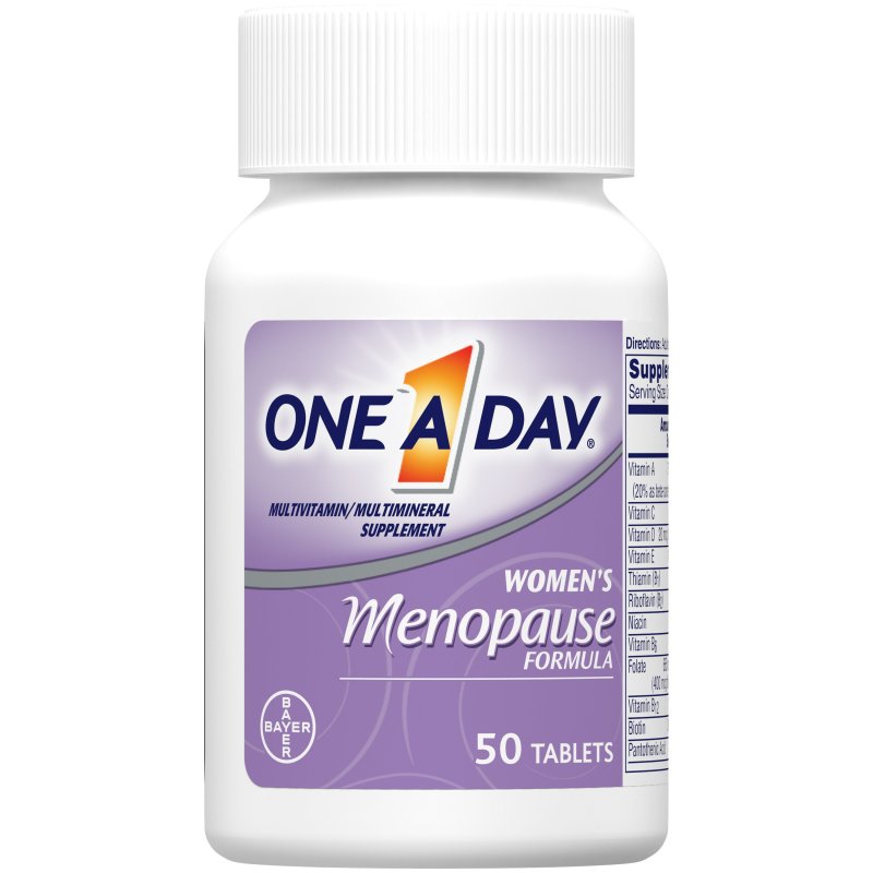 ONE A DAY WOMEN'S MENOPAUSE COMPLETE MULTIVITAMIN 50 TABS 6 PACK