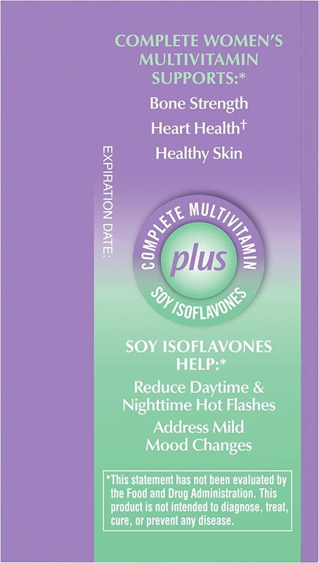 ONE-A-DAY MENOPAUSE COMPLETE WOMEN'S MULTIVITAMIN 50 TABLETS PACK OF 2