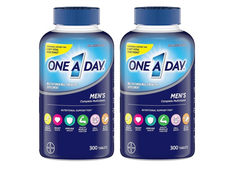 ONE A DAY MEN'S MULTIVITAMIN 300 TABLETS - 2 PACK
