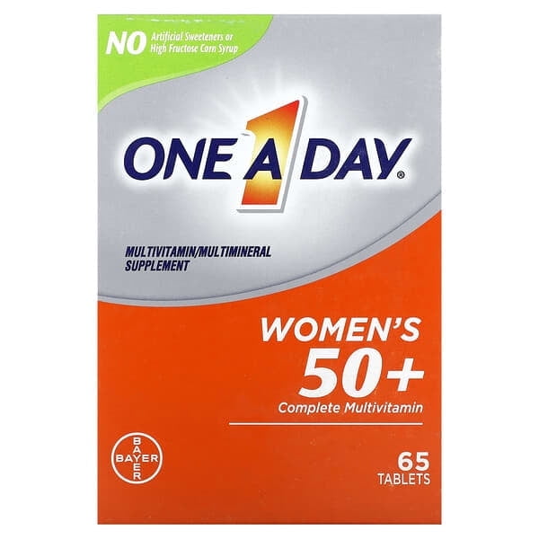 ONE A DAY WOMEN'S 50 PLUS HEALTHY MULTIVITAMINS 260 TABLETS