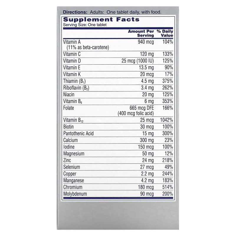 ONE A DAY WOMEN'S 50 PLUS HEALTHY MULTIVITAMINS 260 TABLETS