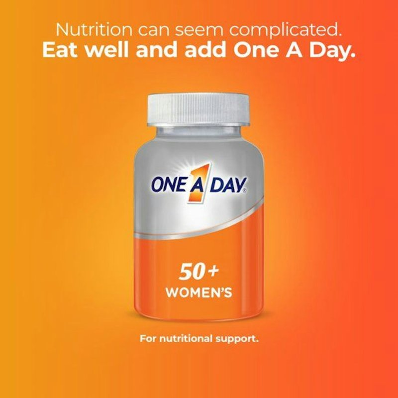 ONE A DAY WOMEN'S 50 PLUS HEALTHY MULTIVITAMINS 260 TABLETS