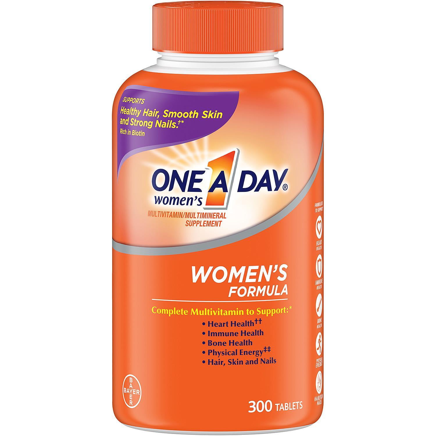 ONE A DAY WOMENS HEALTH MULTIVITAMIN 300 CT.