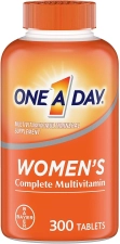 ONE A DAY  WOMEN'S HEALTH MULTIVITAMIN WITH B-VITAMINS AND MULTIMINERALS, 300 TABLETS PACK