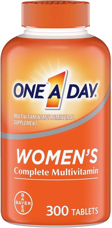 ONE A DAY  WOMEN'S HEALTH MULTIVITAMIN WITH B-VITAMINS AND MULTIMINERALS, 300 TABLETS PACK