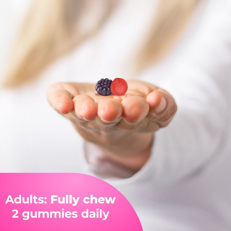 ONE A DAY MULTI+ HAIR SKIN NAILS SUPPORT GUMMY MULTIVITAMIN 2 PACK 120 COUNT