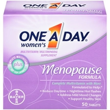 ONE A DAY WOMEN'S MENOPAUSE MULTIVITAMIN SUPPLEMENT 50 TABLETS