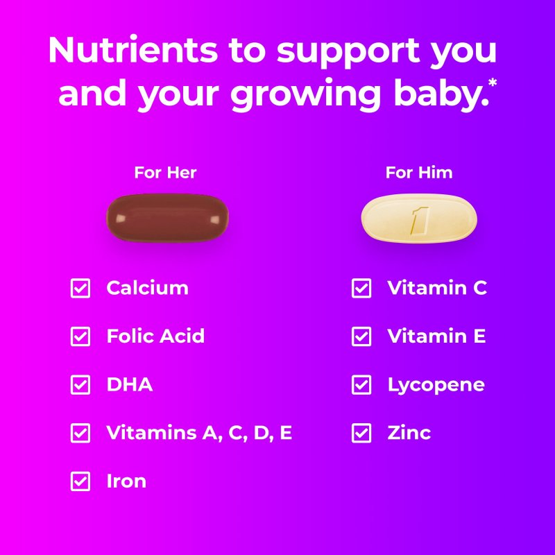 ONE A DAY PRE PREGNANCY PRENATAL MULTIVITAMIN 30+30 COUNT