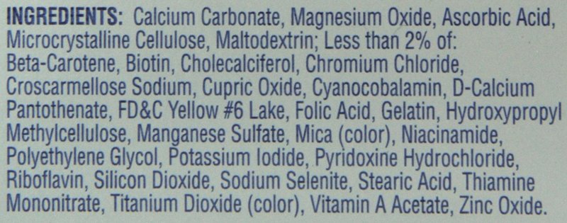 ONE A DAY PROACTIVE 65 PLUS MULTIVITAMIN MULTI MINERAL TABLETS 150 EACH