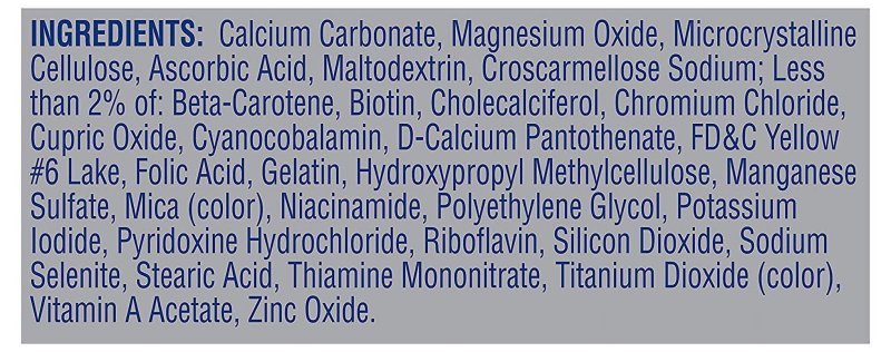 ONE A DAY PROACTIVE 65 PLUS MULTIVITAMIN MULTI MINERAL TABLETS 150 EACH