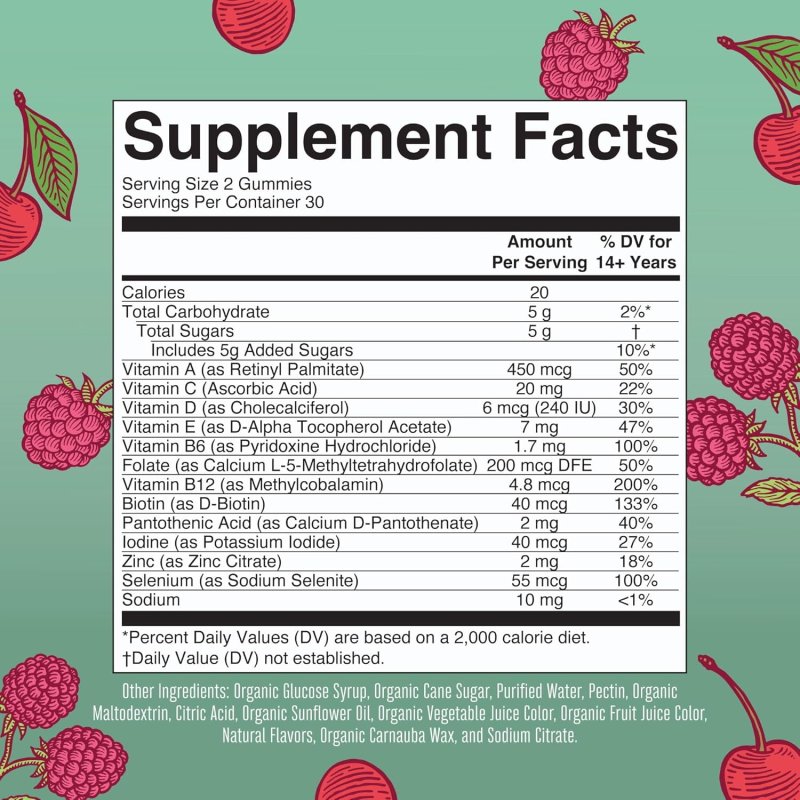MARYRUTH ORGANICS WOMEN'S MULTIVITAMIN 60 COUNT