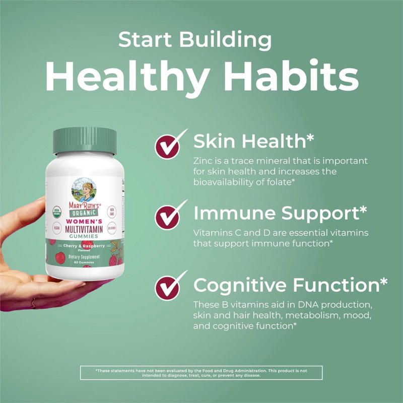 MARYRUTH ORGANICS WOMEN'S MULTIVITAMIN 60 COUNT