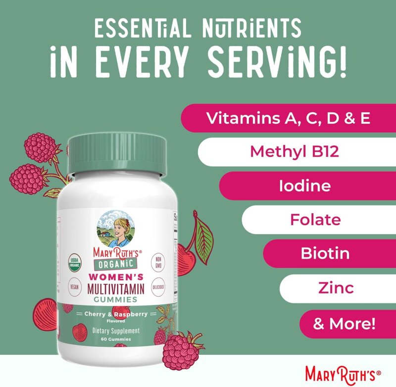 MARYRUTH ORGANICS WOMEN'S MULTIVITAMIN 60 COUNT