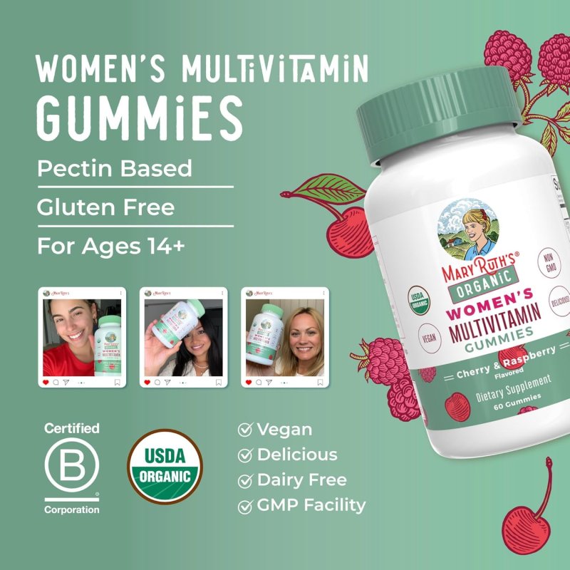 MARYRUTH ORGANICS WOMEN'S MULTIVITAMIN 60 COUNT
