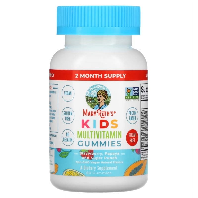 MARY RUTHS KIDS MULTIVITAMIN 60 GUMMIES FOR CHILDREN