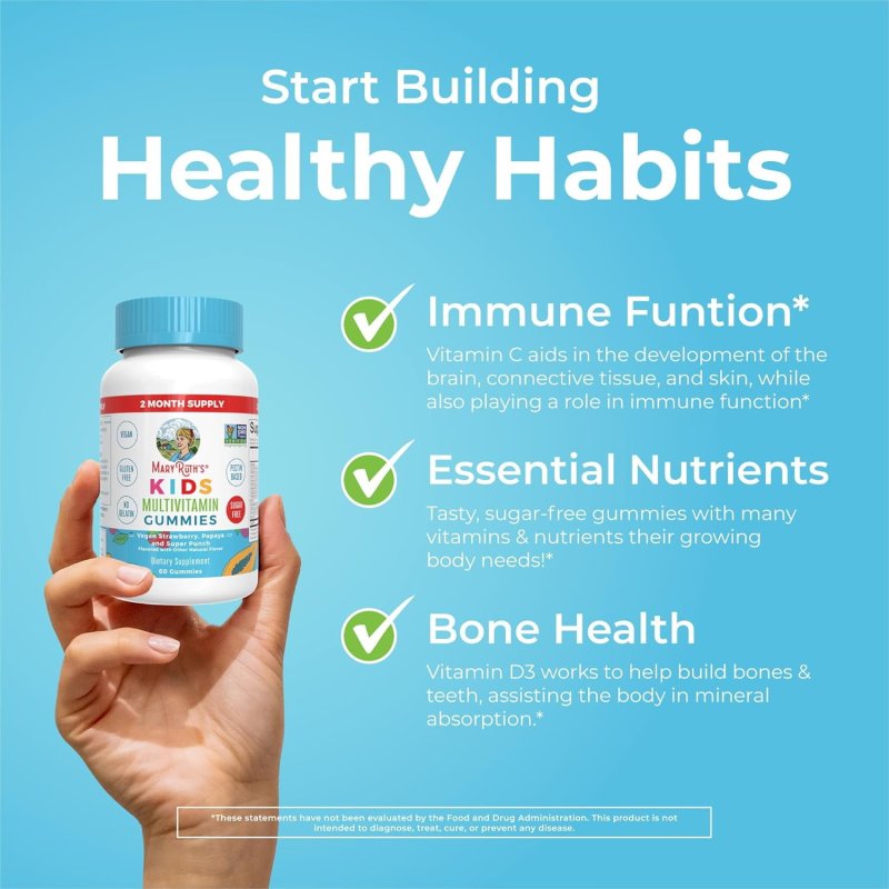 MARY RUTHS KIDS MULTIVITAMIN 60 GUMMIES FOR CHILDREN