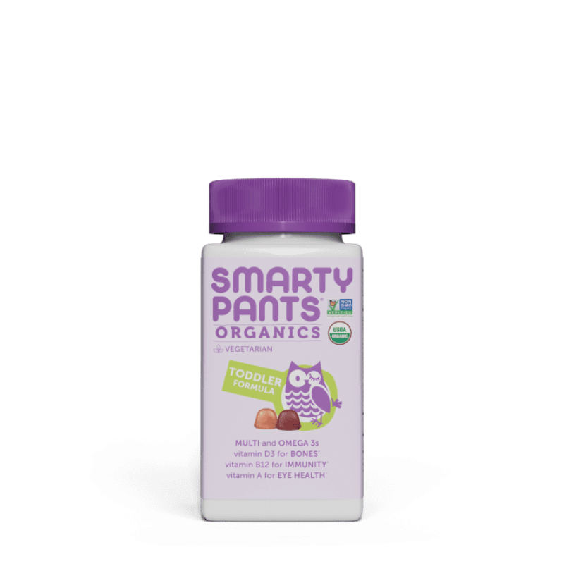 SMARTYPANTS ORGANIC TODDLER FORMULA 60 COUNT FOR HEALTHY GROWTH AND DEVELOPMENT
