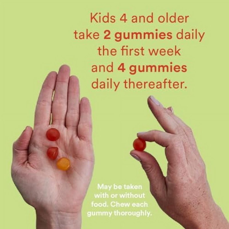 SMARTYPANTS KIDS FIBER VITAMINS DAILY MULTIVITAMIN GUMMY FOR KIDS WITH OMEGA 3 FISH OIL 120 COUNT