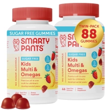 SMARTYPANTS SUGAR FREE KIDS VITAMINS OMEGA 3 GUMMIES 44 CT 2 PACK