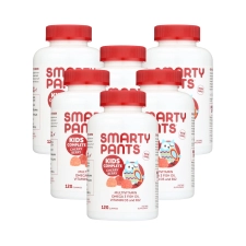 SMARTYPANTS KIDS CHERRY GUMMY MULTIVITAMIN 120 COUNT 6 PACK