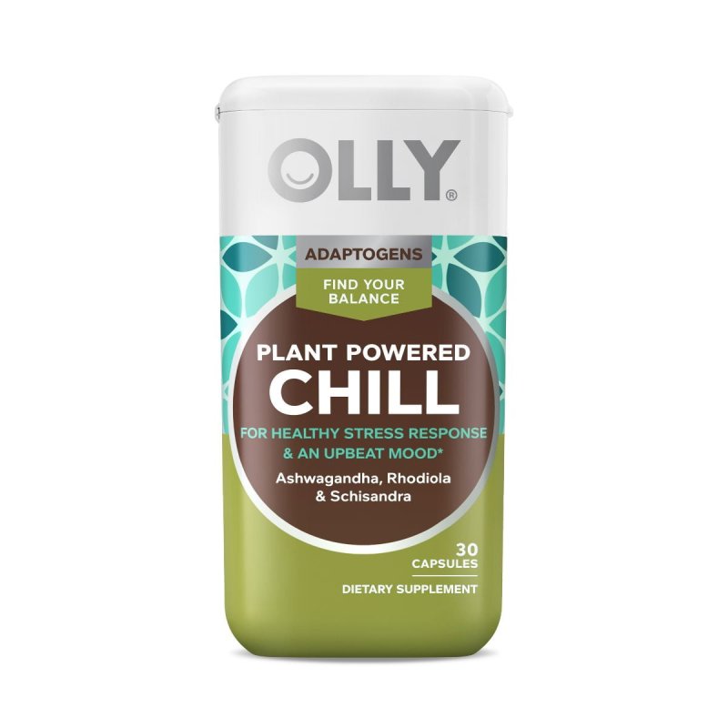 OLLY PLANT POWERED CHILL WITH ASHWAGANDHA 30 CAPSULES