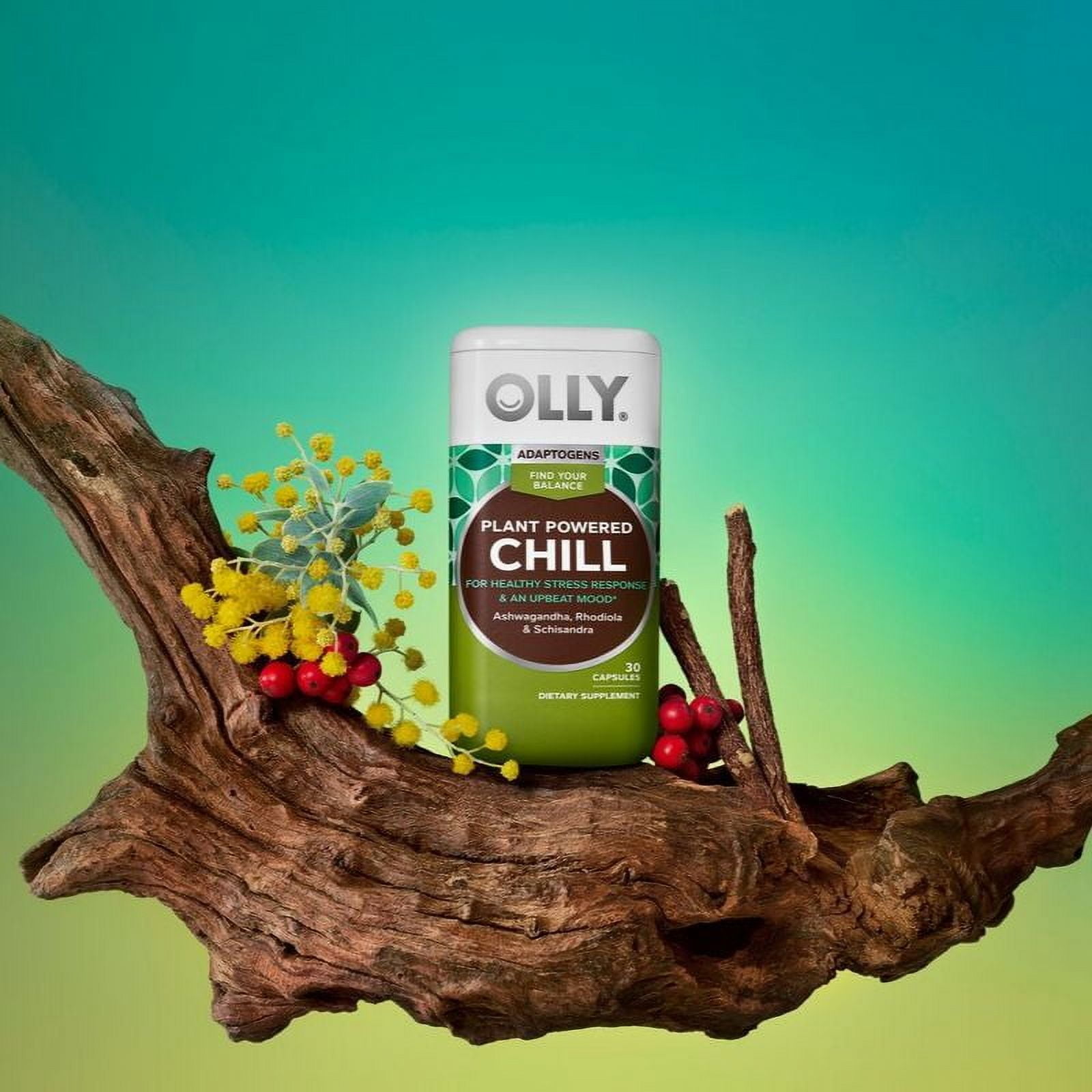 OLLY PLANT POWERED CHILL WITH ASHWAGANDHA 30 CAPSULES