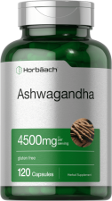 HORBAACH ASHWAGANDHA CAPSULES 4500MG SUPPLEMENT FOR MEN AND WOMEN 120 COUNT
