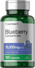 HORBAACH  BLUEBERRY EXTRACT 16000MG 150 CAPSULES
