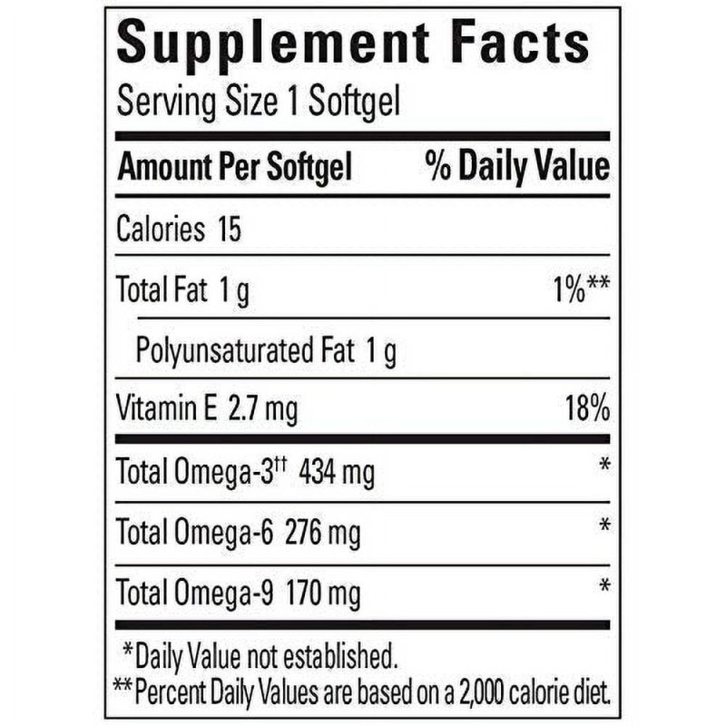 NATURE MADE TRIPLE OMEGA 3 6 9 150 SOFTGELS FOR HEART HEALTH SUPPORT