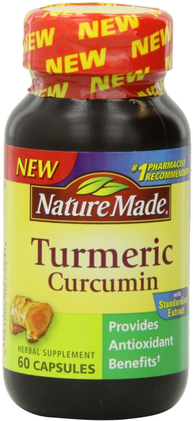 NATURE MADE TURMERIC 500MG CAPSULES 60 EACH PACK OF 6