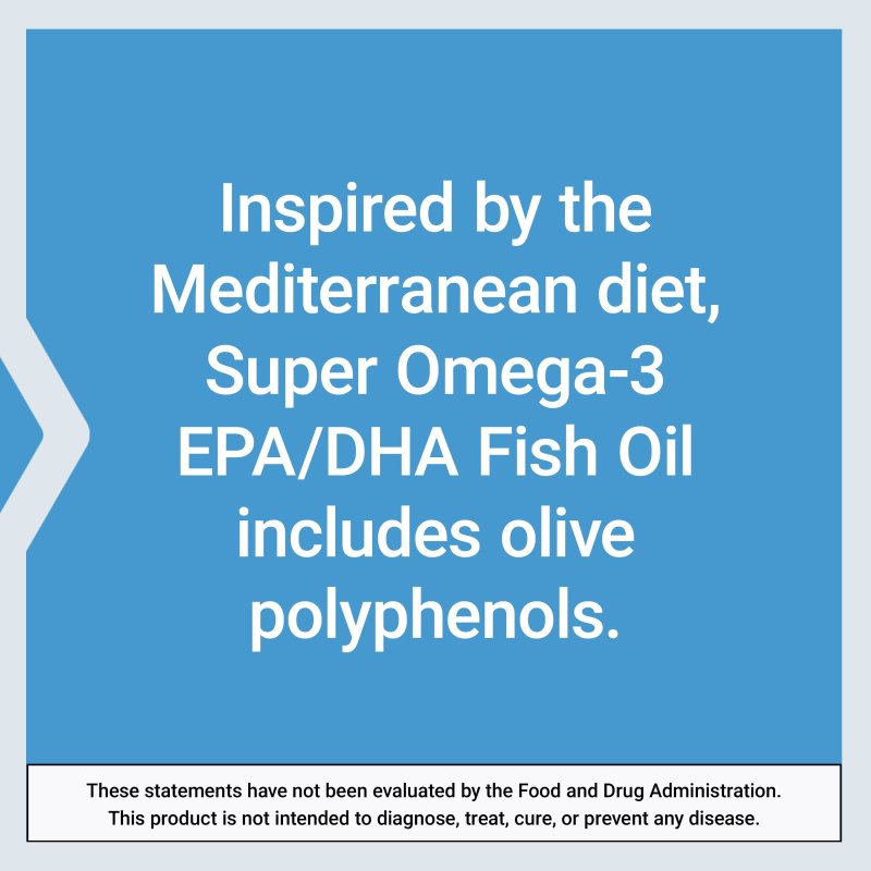 LIFE EXTENSION SUPER OMEGA-3 EPA DHA FISH OIL SESAME LIGNANS OLIVE EXTRACT HEART BRAIN HEALTH INFLAMMATION CHOLESTEROL GLUTEN-FREE NON-GMO 60 SOFTGELS