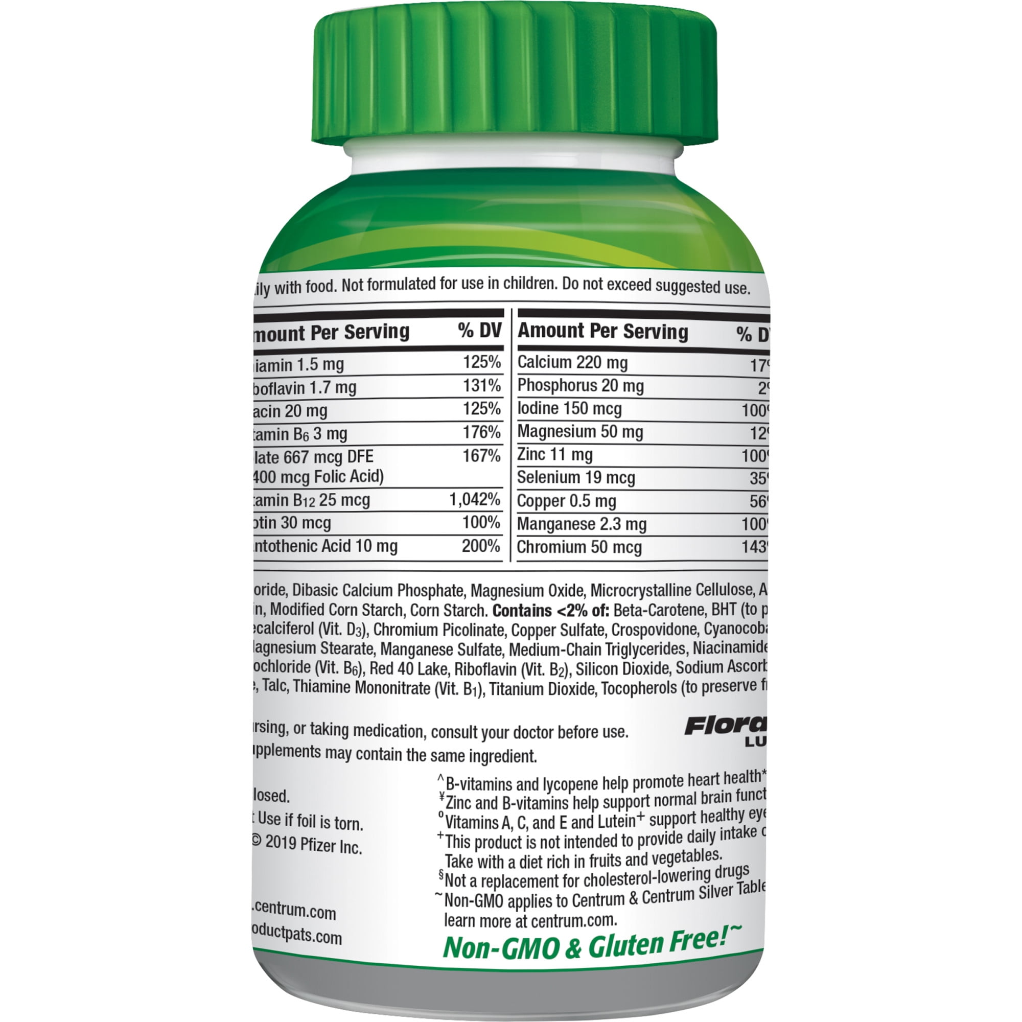 CENTRUM SILVER MULTIVITAMIN ADULTS 50 PLUS MULTIMINERAL SUPPLEMENT 220 COUNT